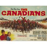Three Canadian Themed Movie Posters: 'Northern Pursuit' (1943), 'Canadian Pacific' (1949) and 'The C