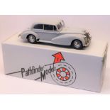 Pathfinder Models PFM36 1960 AC 2 Litre. In light grey with dark blue interior. 365/500. Boxed.