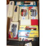 10 Corgi Classics. Leyland Shell/BP Elliptical Tanker with petrol pump. 3x Fodens- tanker, Guinness,