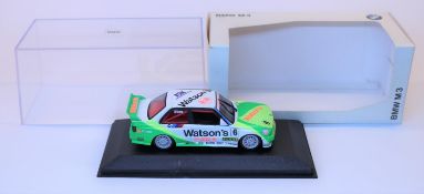 Minichamps for BMW 1:43 E30 M3 Racing Car. (12004) Schnitzer/Watson's, racing number 6, driver E.