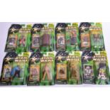 35x Star Wars Power of the Jedi series (Collection 2) carded figures. Including; Imperial Officer,