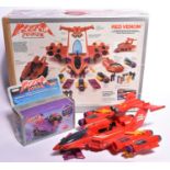 3x Bluebird Manta Force sets. Red Venom attack ship set. Giant Manta Ship set with Attack Ship and