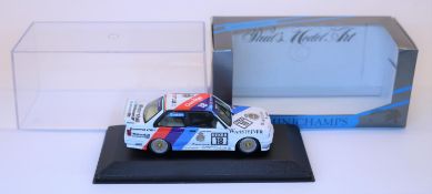 Minichamps 1:43 BMW E30 M3 Racing Car. (02030). Zakspeed, racing number 18, driver Quester. Boxed,