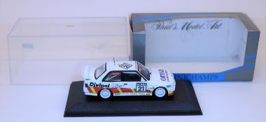 Minichamps 1:43 BMW E30 M3 Racing Car. (932040). Divinoil Oils, racing number 21, driver Severich.