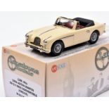 Lansdowne Models LDM.96x 1956 Aston Martin DB2-4 MkII Convertible. In cream with maroon seats.