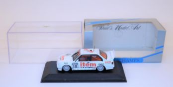 Minichamps 1:43 BMW E30 M3 Racing Car. (932020). ITEM, racing number 10, driver Becker. Boxed, minor