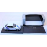 Kyosho 1:43 BMW Fahrertraining Ring Taxi. The M5 car that Sabine Schmitt used around the