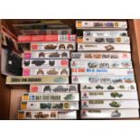 27x unconstructed plastic kits of Tanks and other military vehicles in mainly 1:72 scale by ESCI,