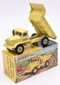 A rare Euclid Rear Dump Truck. A very late example in light yellow TEREX livery, with TEREX cast