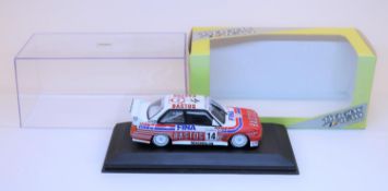 Minichamps 1:43 BMW E30 M3 Racing Car 'Belgium Team' Procar series 1993. Fina/Bastos, racing