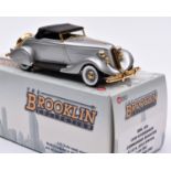 Brooklin BRK93x 1935 Studebaker Commander Roadster. A C.T.C.S 2003 special in metallic silver with