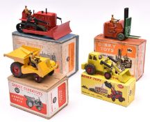 4 Dinky Toys. Muir-Hill Two/WL Loader (437). A yellow example with red wheels with black tyres.