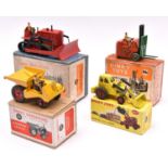 4 Dinky Toys. Muir-Hill Two/WL Loader (437). A yellow example with red wheels with black tyres.