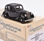 Lansdowne Models LDM.51 1936 Morris Ten-Four Series II. In black with dark brown interior. Boxed.