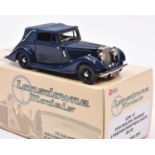 Lansdowne Models LDM.47 1936 Railton Fairmile 3-position Drophead Coupe. In dark blue with a lighter