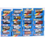 20 Matchbox MB Series. 1 Jaguar XJ6. 4 57 Chevrolet. 5 Peterbilt Tanker. 9 AMX Javelin. 11