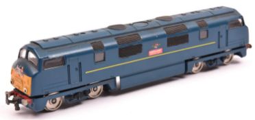 A scarce Trix OO gauge B.R. type 4 Bo-Bo Warship Class 42 diesel hydraulic Locomotive 'Vanguard',