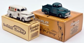 2 Brooklin Models. A BRK76x 1948 Ford F1 Pick-Up Truck C.T.C.S. 1999 Limited Edition 1/315. In