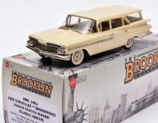 Brooklin Collection BRK 145a. 1959 Chevrolet Brookwood Four Door Station Wagon. In 'Classic Cream'