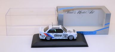 Minichamps 1:43 E30 M3 Racing Car. (12020). Linder/Castrol, racing number 15, driver Quester. Boxed,
