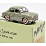 Pathfinder Models PFM CC3 1957 Renault Dauphine Saloon. In light green with green interior. 123/300.