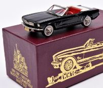 Brooklin Models BRK56x 1965 Ford Mustang Convertible. W.M.T.C. 1997 Limited Edition model. In