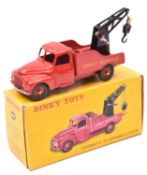French Dinky Toys Camionnette de Depannage Citroen (582). In bright red with 'Dinky Service' in
