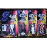 4x Kenner 1995/96 Star Wars Guardians of the Galaxy figures with THX inserts. Including a