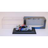 Minichamps 1:43 BMW E30 M3 Racing Car. (02031). Zakspeed, racing number 19, driver Hahne. Boxed,