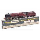 Tri-ang Wrenn Railways OO gauge BR locomotive. A Coronation Class 4-6-2 tender loco, City of