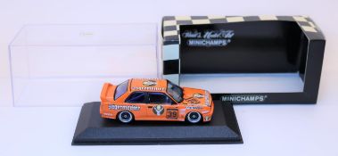 Minichamps 1:43 BMW M3 E30 racing car. (882039). Jagermeister, racing number 39, driver M. Ketterer.