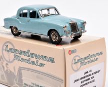 Lansdowne Models LDM.45 1958 Armstrong Siddeley Sapphire 234 in powder blue, with darker blue