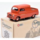 Lansdowne Models LDM.43 1960 Bedford CA Canopy Pick-Up 'Westbury Coin' in Burnt Orange, with dark