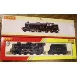 2 Hornby Railways LMS locomotives. A Stanier class 4MT 2-6-4T RN2546 (R2635) and a class 5MT 4-6-0