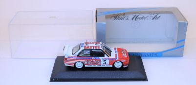 Minichamps 1:43 BMW E30 M3 Racing Car. (22013). Bastos, racing number 5, drivers Soper/Martin/