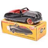 Dinky Toys Austin Atlantic Convertible (106). An example in black with red interior and red wheels