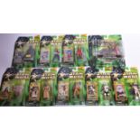 27x Star Wars Power of the Jedi series (Collection 1) carded figures. Including; Princess Leia