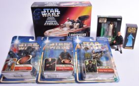 32x Star Wars vehicles and figures. 7x 'Mail away'/Special Edition figures; 2x Ghost of Obi-Wan
