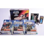 32x Star Wars vehicles and figures. 7x 'Mail away'/Special Edition figures; 2x Ghost of Obi-Wan