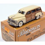 Brooklin BRK87x 1949 Desoto Station Wagon. C.T.C.S 2001 in cream with wood effect to sides, '