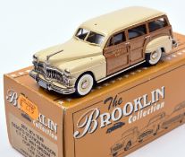 Brooklin BRK87x 1949 Desoto Station Wagon. C.T.C.S 2001 in cream with wood effect to sides, '