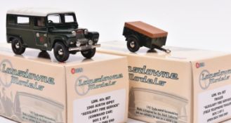 Lansdowne Models 2 piece set. LDM.40x Box 1 of 2 1965 Austin Gipsy 'Auxiliary Fire Service'
