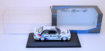 Minichamps 1:43 BMW E30 M3 Racing Car. (02010). Bigazzi/BMW Fahrer-Training, racing number 8, driver