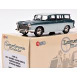 Lansdowne Models LDM.50 1957 Humber Hawk Estate in 'Iceberg Green/Cyprus Green, with tan interior.