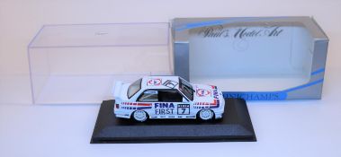 Minichamps 1:43 BMW E30 M3 Racing Car. (22090). Fina, racing number 7, driver Cecotto. Boxed,