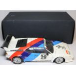 Minichamps BMW 'Point-of-Sale' 1:18 BMW M1 1979 Procar racing car. Racing number 28, driver C.