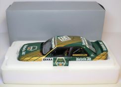 Minichamps BMW 'Point-of-Sale' 1:18 BMW M3 E30 racing car. 1990 DTM. Murmann, racing number 31,
