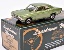 Lansdowne Models LDM.32x 1971 Vauxhall VX4/90. In light metallic green with tan interior. A 2002 '