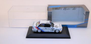 Minichamps 1:43 BMW E30 M3 Racing Car. (02011). Bigazzi/BMW Fahrer-Training, racing number 9, driver