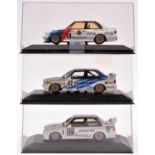 3 Minichamps 1:43 BMW M3 E30. Repsol, racing number 38, driver Molitor. A Tourist Trophy example,